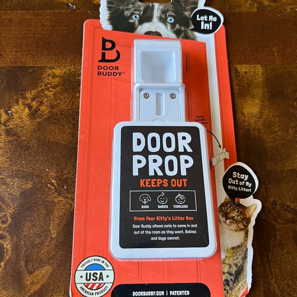 Door Buddy Door Prop - keeps babies, toddlers and dogs out of rooms - Picture 1 of 2
